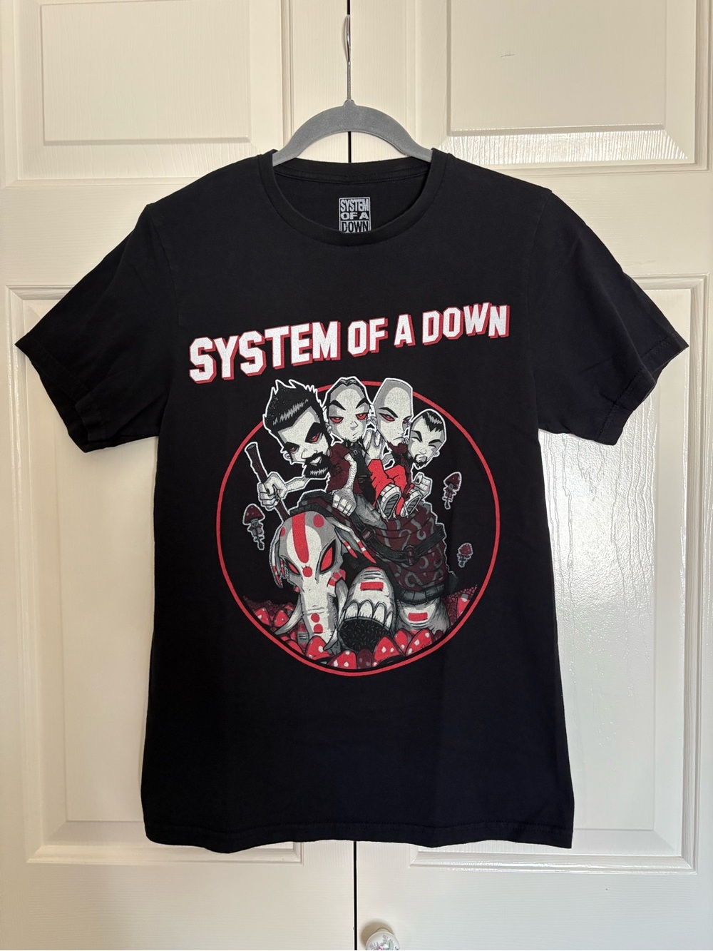 System of a Down Band Shirt Elephant Mushroom